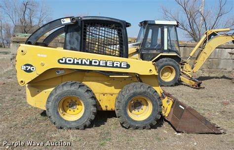 john deere 270 skid steer loader